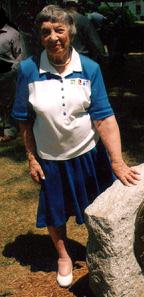 [Mrs. Strasser at the 1999 Reunion]